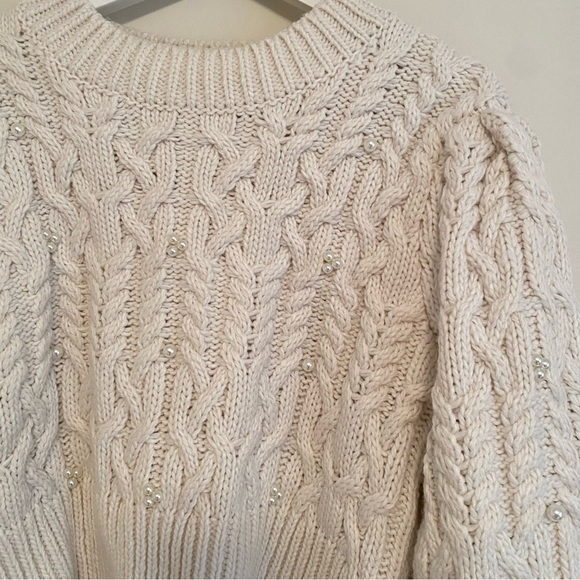 NWOT Zara Cropped Sweater - Picture 2 of 2